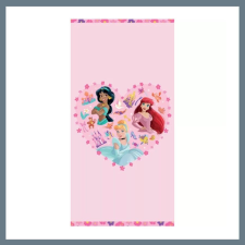  Disney Hercegnők Heartfelt Friendship fürdőlepedő, strand törölköző 70x140cm CBX244254DP lakástextília