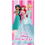 Disney Hercegnők Royal Charm fürdőlepedő, strand törölköző 70x140 cm (Fast Dry)