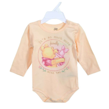 Disney hosszú ujjú body Micimackó 12-18 hó (86 cm) kombidressz, body