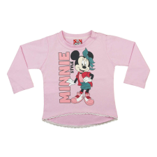 Disney Hosszú ujjú póló - Minnie Mouse - rózsaszín gyerek póló