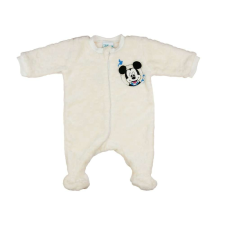 Disney hosszú ujjú Rugdalózó - Mickey Mouse - fehér rugdalózó