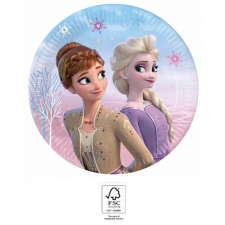 Disney Jégvarázs Disney Frozen II Wind Spirit, Disney Jégvarázs papírtányér 8 db-os 20 cm FSC party kellék