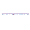Disney Jégvarázs Disney Jégvarázs Idyllic Wonder Happy Birthday felirat FSC 2 m