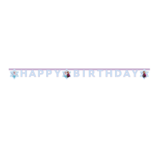 Disney Jégvarázs Disney Jégvarázs Idyllic Wonder Happy Birthday felirat FSC 2 m party kellék