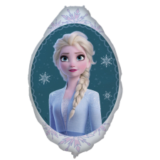 Disney Jégvarázs Elsa fólia lufi 68x90 cm party kellék