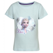 Disney Jégvarázs Elsa gyerek rövid póló, felső 110/116 cm gyerek póló
