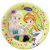 Disney Jégvarázs Fever papírtányér 8 DARABOS, 23 cm Nr7