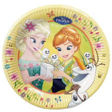  Disney Jégvarázs Fever papírtányér 8 db-os 23 cm party kellék