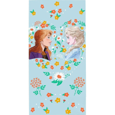 Disney Jégvarázs Flower fürdőlepedő, strand törölköző 70x140cm babatörülköző, kifogó