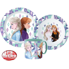 Disney Jégvarázs Ice Magic étkészlet, micro műanyag szett babaétkészlet