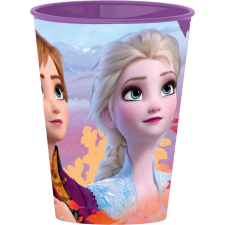 Disney Jégvarázs műanyag pohár lila babaétkészlet