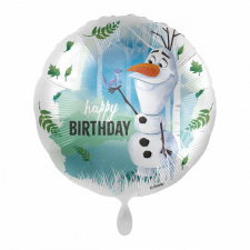 Disney Jégvarázs Olaf Happy Birthday fólia lufi 43 cm party kellék