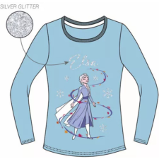 Disney Jégvarázs Sparkling Snow gyerek hosszú ujjú póló, felső 4-10 év Nr3 gyerek póló