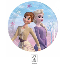 Disney Jégvarázs Wind papírtányér 8 db-os 23 cm FSC party kellék