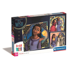 Disney Kívánság Mystic 3x48 db-os puzzle Clementoni puzzle, kirakós