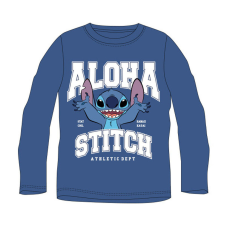  Disney Lilo és Stitch, A csillagkutya Athletic Blue gyerek hosszú póló, felső 6 év / 116 cm