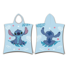 Disney Lilo és Stitch, A csillagkutya Blue strand törölköző poncsó 50x115 cm lakástextília