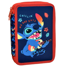  Disney Lilo és Stitch, A csillagkutya Chillin&#039; tolltartó töltött 2 emeletes tolltartó