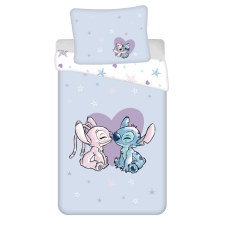 Disney Lilo és Stitch, A csillagkutya Heart ágyneműhuzat 140×200cm, 70×90 cm lakástextília