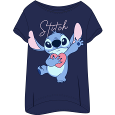 Disney Lilo és Stitch, A csillagkutya Heart női rövid hálópóló M