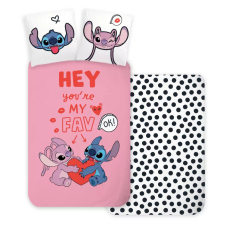 Disney Lilo és Stitch, A csillagkutya Hey ágyneműhuzat 140×200cm, 70×90 cm lakástextília