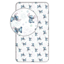 Disney Lilo és Stitch, A csillagkutya Ohana White gumis lepedő 90x200 cm lakástextília
