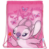 Disney Lilo és Stitch, A csillagkutya Pink Angel tornazsák, sporttáska 44 cm Nr3