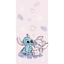 Disney Lilo és Stitch, A csillagkutya Pink fürdőlepedő, strand törölköző 70x140cm lakástextília