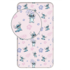  Disney Lilo és Stitch, A csillagkutya Pink gumis lepedő 90x200 cm