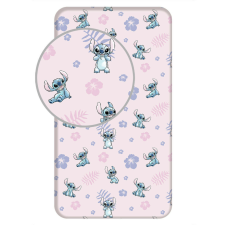 Disney Lilo és Stitch, A csillagkutya Pink gumis lepedő 90x200 cm babaágynemű, babapléd