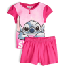  Disney Lilo és Stitch, A csillagkutya Pink Nap gyerek rövid pizsama 3-8 év Díszdobozban