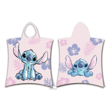 Disney Lilo és Stitch, A csillagkutya Pink strand törölköző poncsó 50x115 cm lakástextília