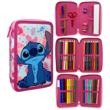 Disney Lilo és Stitch, A csillagkutya Pink Wave tolltartó töltött 3 emeletes tolltartó