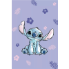 Disney Lilo és Stitch, A csillagkutya Purple mikroflanel takaró 100x150cm