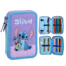 Disney Lilo és Stitch, A csillagkutya Scrump tolltartó töltött 2 emeletes tolltartó