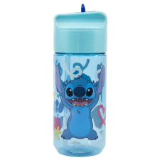  Disney Lilo és Stitch Palms Hydro műanyag szívószálas kulacs 430 ml kulacs, kulacstartó