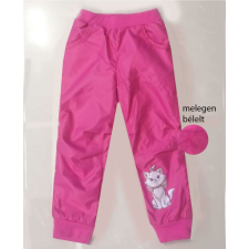 Disney Marie cica bélelt vízlepergetős nadrág magenta szín 3-4 év (104 cm) gyerek nadrág