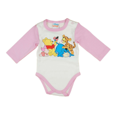  Disney Micimackó és barátai hosszú ujjú baba body rózsaszín kombidressz, body