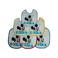 Disney Mickey baba előke 6 darab/csomag pamut előke előke