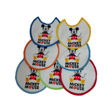 Disney Mickey baba előke 7 darab/csomag pamut előke előke