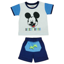  Disney Mickey bajusz mintás 2 részes fiú nyári szett gyerek ruha szett