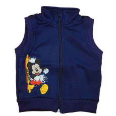  Disney Mickey belül bolyhos fiú mellény - 116-os méret