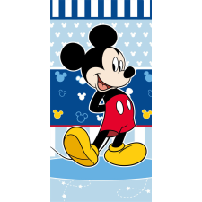 Disney Mickey Blue fürdőlepedő, strand törölköző 70x140cm babatörülköző, kifogó