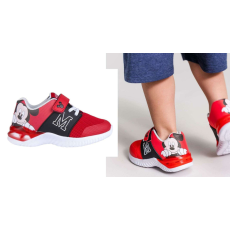 Disney Mickey egér LED villogó, világító utcai cipő 27