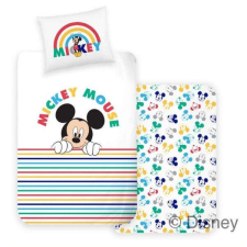 Disney Mickey egér ovis ágynemű (színes csíkos) lakástextília