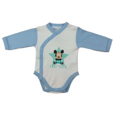 Disney Mickey elöl patentos hosszú ujjú body (44) - kék kombidressz, body