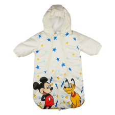  Disney Mickey és Plútó, vízlepergetős, bélelt bundazsák 68-74 babakabát, overál, bundazsák