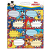 Disney Mickey füzetcímke színes 16 db-os