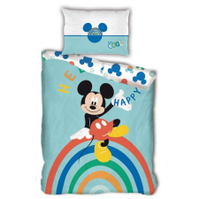 Disney Mickey Happy ágyneműhuzat 140×200cm, 63×63 cm microfibre lakástextília