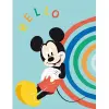  Disney Mickey Hello polár takaró 100x140cm